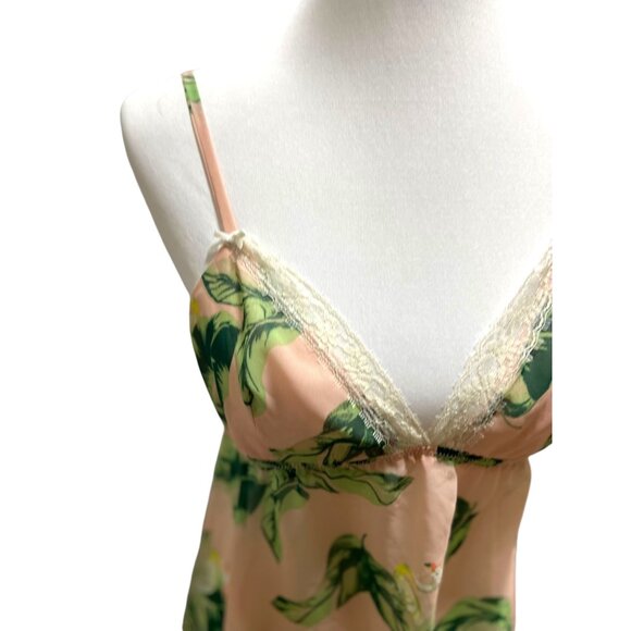 The Webster Miami For Target Tropical Flamingo Print Nightie Pink Size M Glam - Picture 7 of 12
